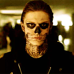tattoo skull man Rick Genest PFP