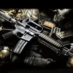 man made assault rifle PFP
