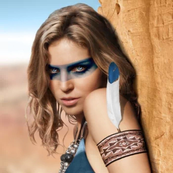 native american model woman PFP