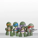 Comic Teenage Mutant Ninja Turtles PFP