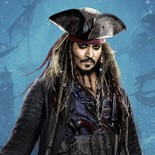 Download Johnny Depp Jack Sparrow Pirates Of The Caribbean: Dead Men Tell No Tales Movie PFP