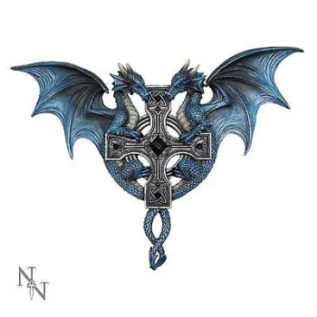  Gothic Cross with Dragons