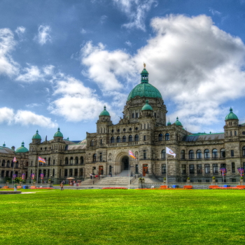 Parliament Building in Victoria, Canada