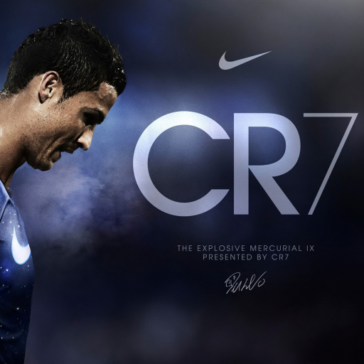 Download Cr7 Explosive Red Edit Wallpaper