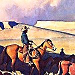 Cowboy scene by Gun665