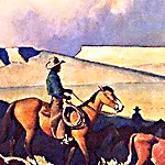  Cowboy scene