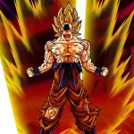 Forum avatar/profile photo of Goku (Dragon Ball) as a Super Saiyan, roaring with a golden aura and energy bolts in an intense anime powering-up pose.