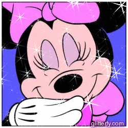 glitter Disney Minnie Mouse movie PFP