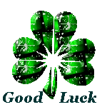 Download Glitter Good Luck St. Patrick's Day Misc Statement PFP