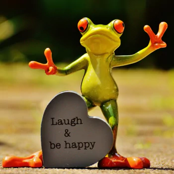  Laugh and be happy frog by Alexas_Fotos