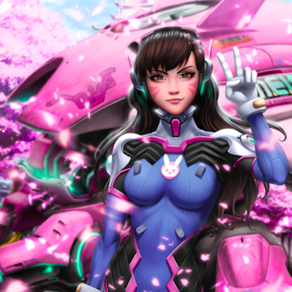 Download D.Va (Overwatch) Video Game Overwatch PFP