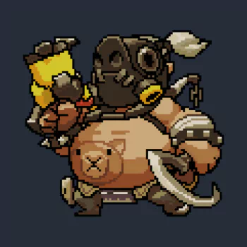  Overwatch Roadhog Pixel