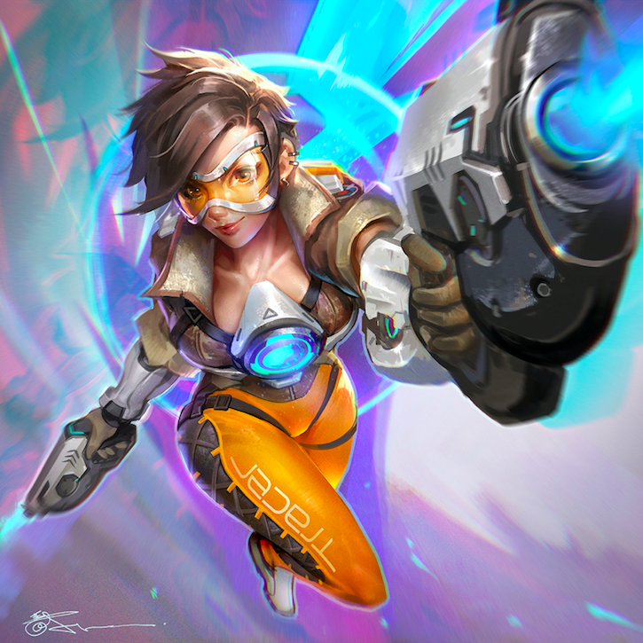 Download Tracer (Overwatch) Video Game Overwatch PFP