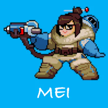 Mei (Overwatch) video game Overwatch PFP