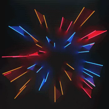 neon artistic psychedelic PFP