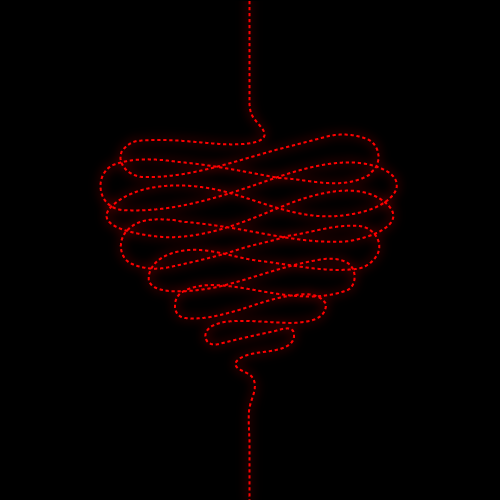 Download Dots Abstract Red PFP