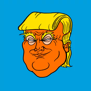 skull Donald Trump funny politics PFP