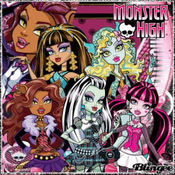 emo gothic fantasy Mattel doll Monster High TV Show PFP