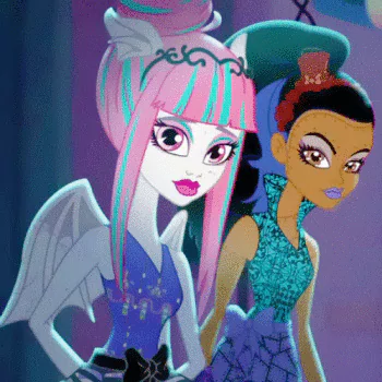 emo gothic fantasy Mattel doll Monster High TV Show PFP