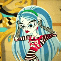 emo gothic fantasy Mattel doll Monster High TV Show PFP