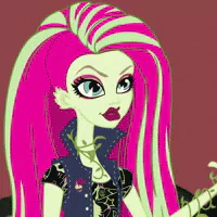 emo gothic fantasy Mattel doll Monster High TV Show PFP