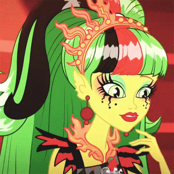 emo gothic fantasy Mattel doll Monster High TV Show PFP