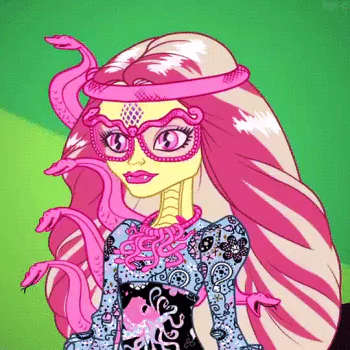 emo gothic fantasy Mattel doll Monster High TV Show PFP