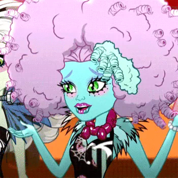 emo gothic fantasy Mattel doll Monster High TV Show PFP