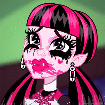 emo gothic fantasy Mattel doll Monster High TV Show PFP