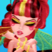 emo gothic fantasy Mattel doll Monster High TV Show PFP