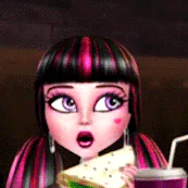 emo gothic fantasy Mattel doll Monster High TV Show PFP