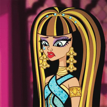 emo gothic fantasy Mattel doll Monster High TV Show PFP