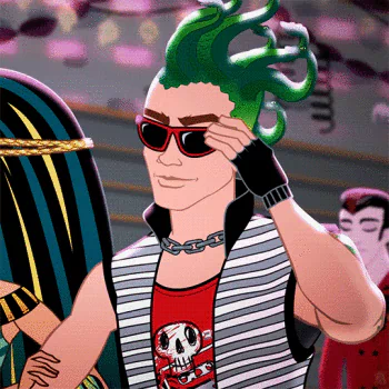 emo gothic fantasy Mattel Monster High TV Show PFP