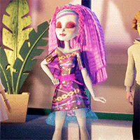 emo gothic fantasy Mattel doll Monster High TV Show PFP