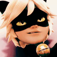 Cat Noir (Miraculous Ladybug) wink superhero TV Show Miraculous Ladybug PFP
