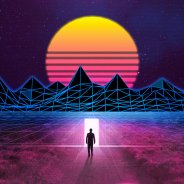 Download Movie Retrowave Artistic PFP