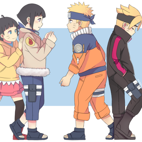 Download Hinata Hyuga Naruto Uzumaki Himawari Uzumaki Boruto Uzumaki Anime Boruto Naruto & Hinata PFP