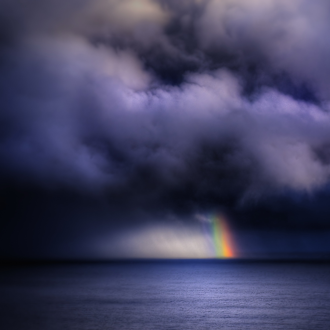 Rainbow and Dark Cloud by Chantal Steyn