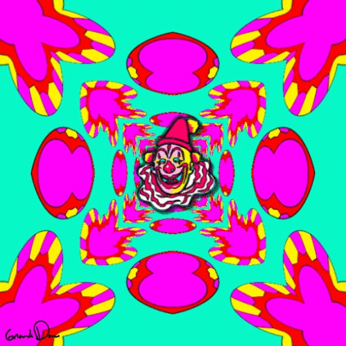 Download Clown Artistic Psychedelic PFP