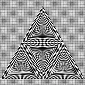 The Legend of Zelda triangle artistic psychedelic PFP