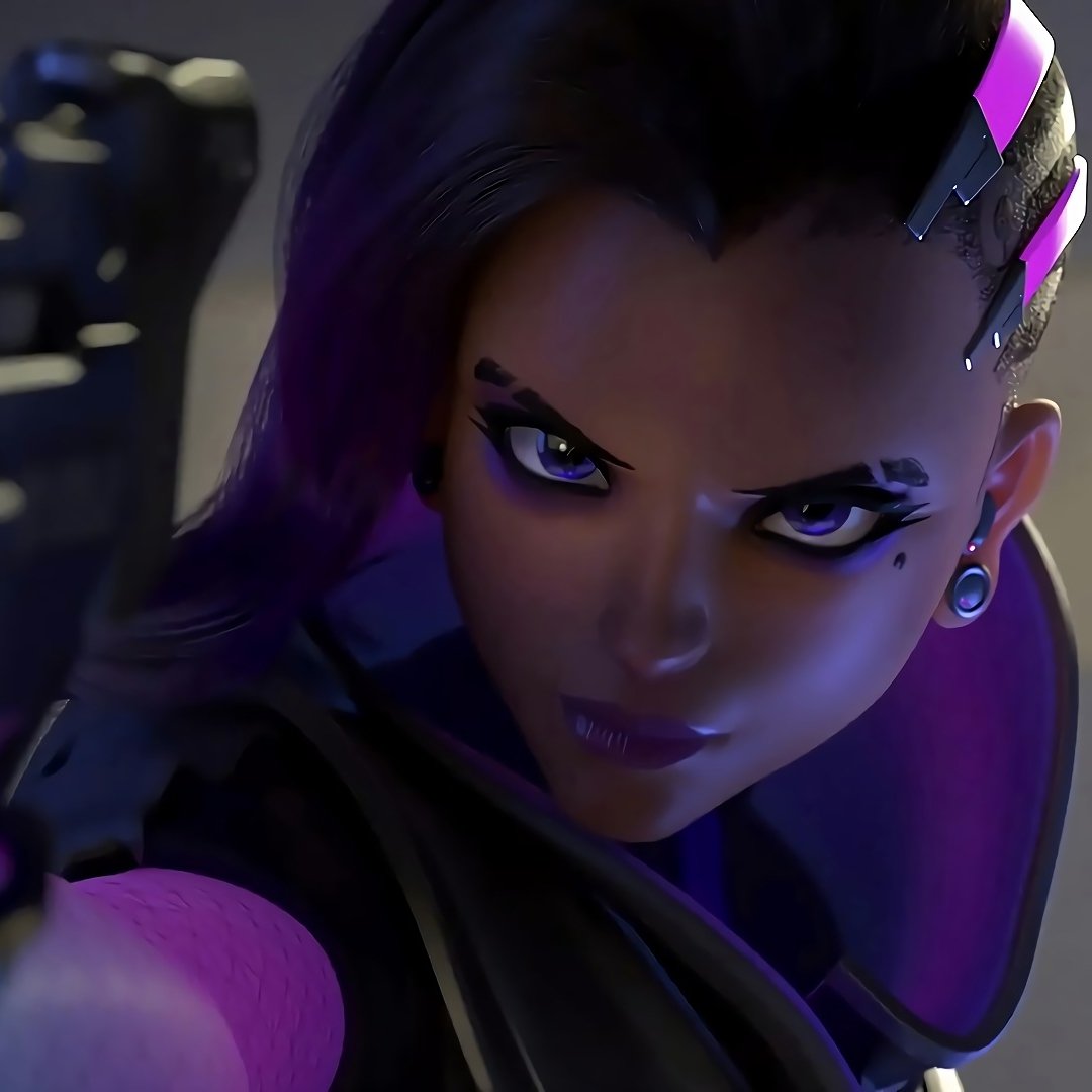 Download Sombra (Overwatch) Video Game Overwatch PFP