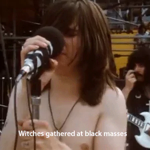 Ozzy Osbourne heavy metal Black Sabbath music PFP
