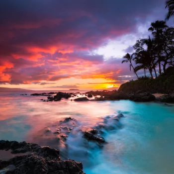  Tropical Beach Sunset by Kenji Yamamura