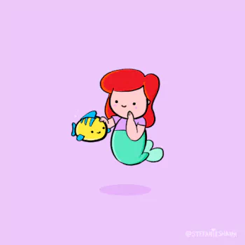 Flounder (The Little Mermaid) Ariel (The Little Mermaid) mermaid Disney The Little Mermaid movie The Little Mermaid (1989) PFP