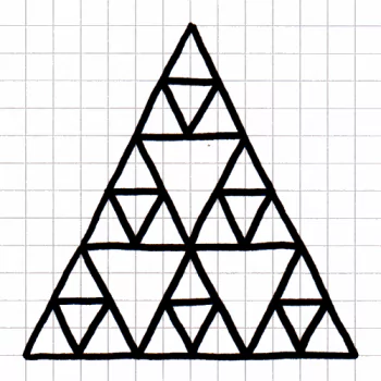 pattern CGI Abstract triangle PFP