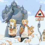 Edward Elric Winry Rockbell Alphonse Elric Anime Fullmetal Alchemist PFP