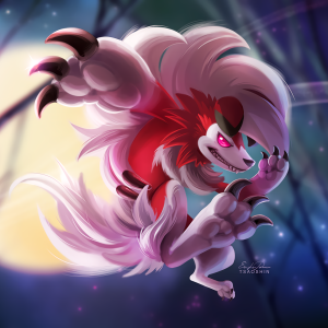 Lycanroc Midnight Form by Eric Proctor