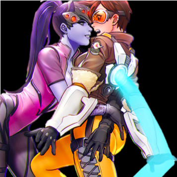 Download Widowmaker (Overwatch) Tracer (Overwatch) Video Game Overwatch PFP