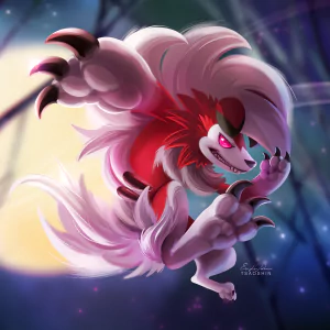  Lycanroc Midnight Form by Eric Proctor