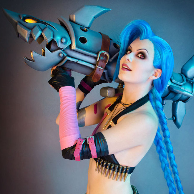 Download Cosplay Jinx (League Of Legends) Video Game League Of Legends PFP